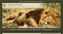 Desktop Screenshot of fairfieldtours.com